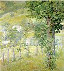 Robert Reid Hillside in Summer painting